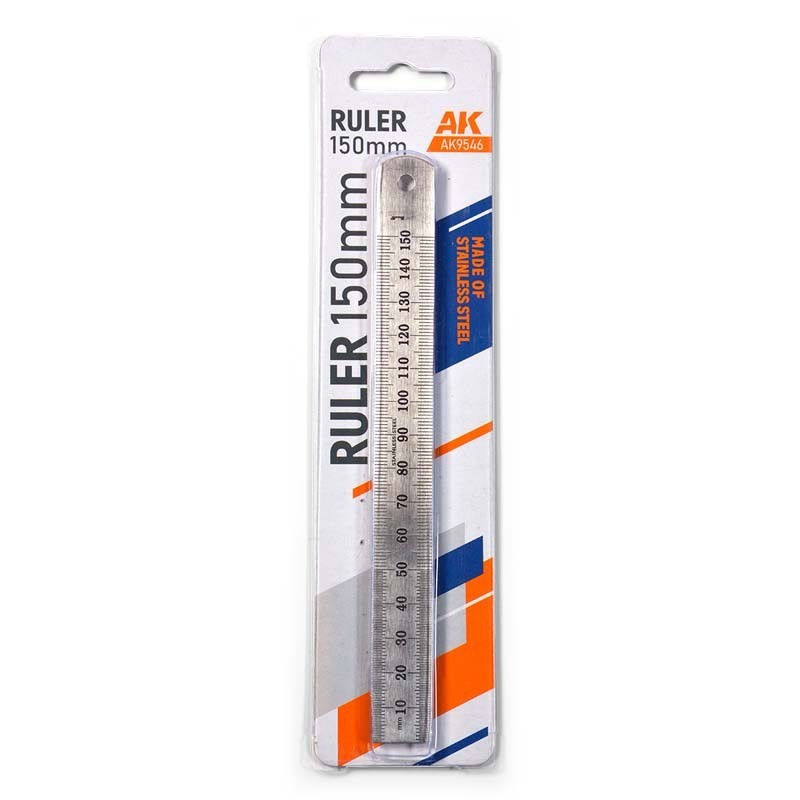 Ruler, 15 cm.