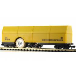 Track rail and catenary cleaner.
