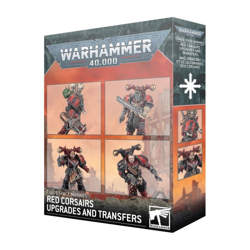 Melhorias e autocolantes para Red Corsairs.