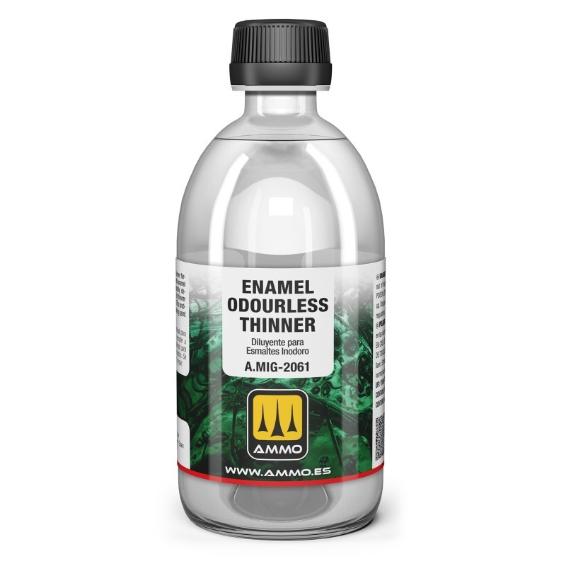 Enamel Ouderless Thinner. 500 ml. Enamel Ouderless Thinner. 500 ml.