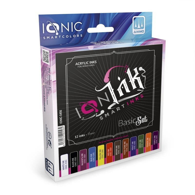 Conjunto básico do Ionink.