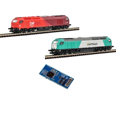 Decoder vorkonfiguriert für EURO 4000 (N-Maßstab).