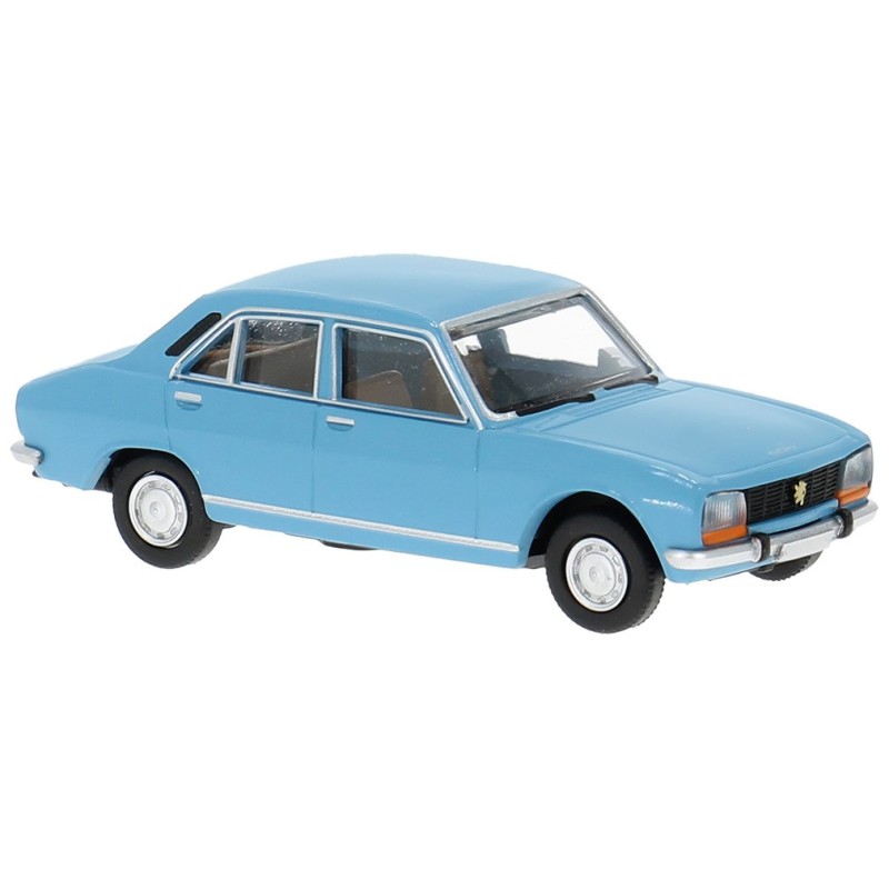 Peugeot 504, blu.