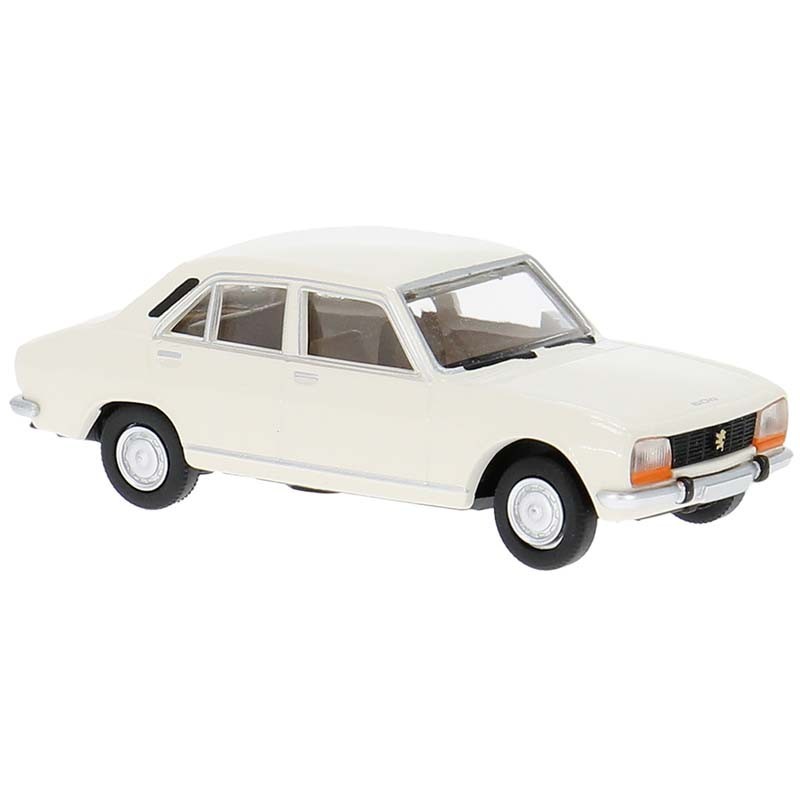 Peugeot 504, branco.