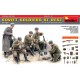 Soviet soldiers at rest. MINIART 35109