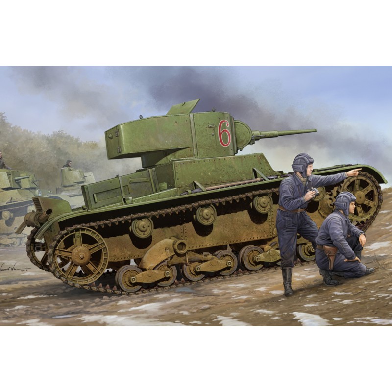 Tanque ligero soviético T-26. HOBBY BOSS 82495 Tanque ligero soviético T-26. HOBBY BOSS 82495