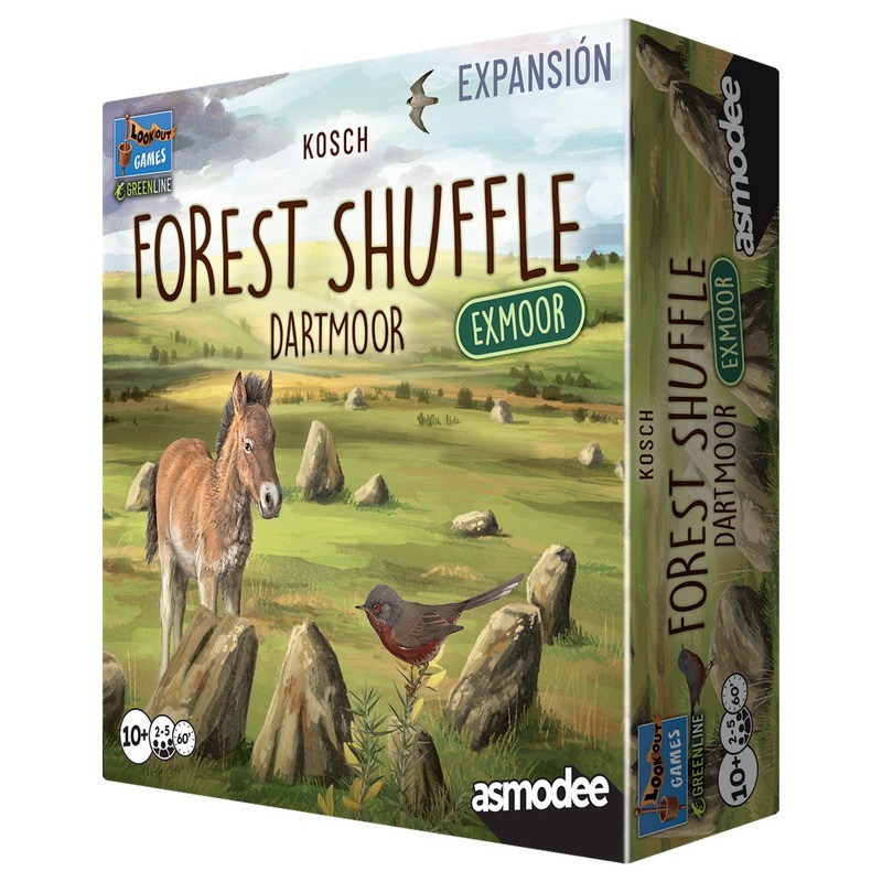 Forest Shuffle: Dartmoor. Exmoor.