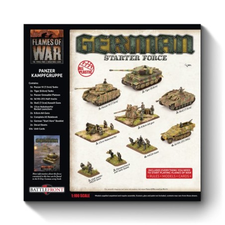 German Starter Force: Panzer Kampgruppe.