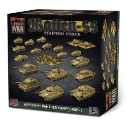 Flames Of War: Waffen-SS Panther Kampfgruppe - força inicial alemã.