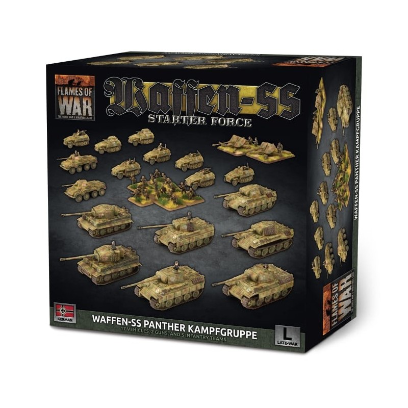 German Starter Force: Waffen-SS Panther Kampgruppe.
