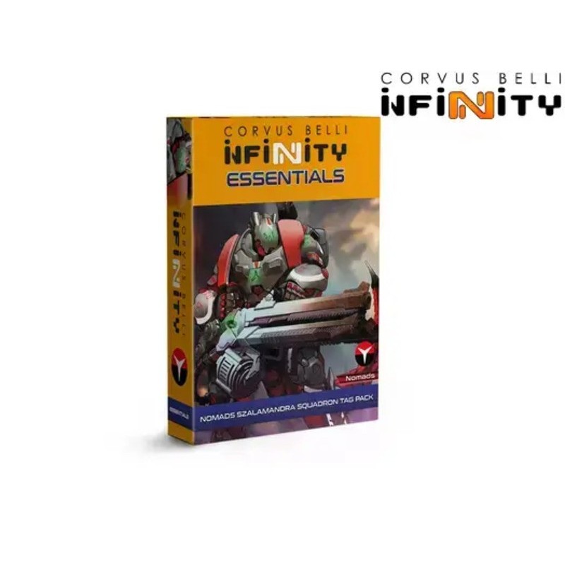 Imagen del juego de miniaturas infinity nomads szalamandra squadron TAG pack - comprar juegos de miniaturas