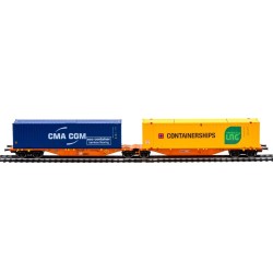 Plataforma Wascosa Sggmrss com contentores "CMA/Containerships".