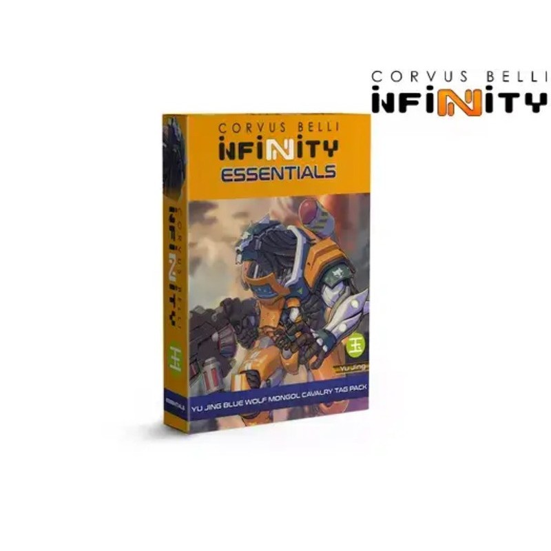 Imagen de la miniatura Yu Jing Blue Wolf Mongol Cavalry del juego infinity comprar miniaturas infinity