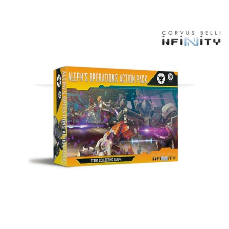 Infinity : Pack d’action ALEPH OperationS. Jeu de figurines.