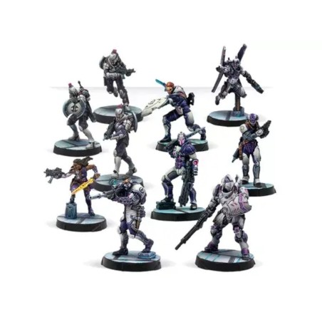 Pack d’action Steel Phalanx | Figurines Infinity ALEPH