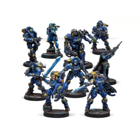 O-12 Torchlight Brigade Action Pack | Infinity-Miniaturen-Spiel