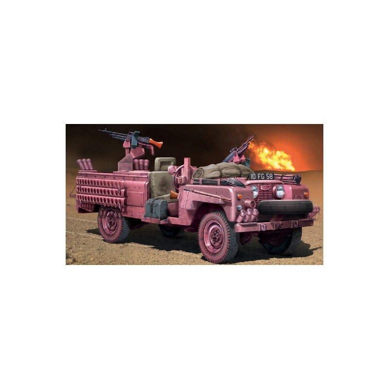 Land Rover "Pink Panther". ITALERI 6501