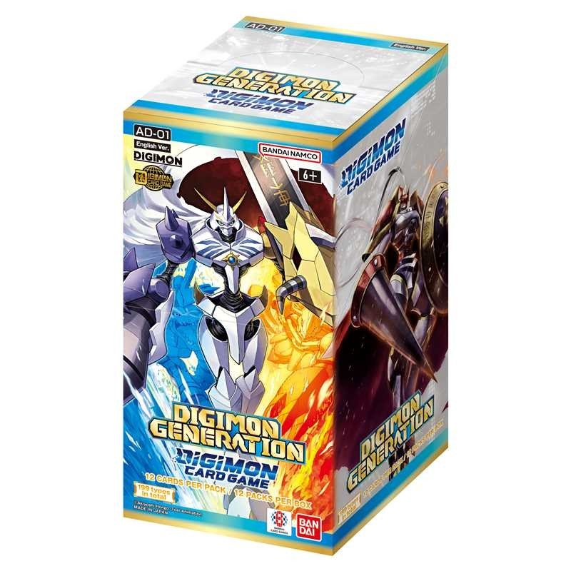 Digimon: Advenced Booster box Digimon generation [AD-01] (12 Booster). Inglés.