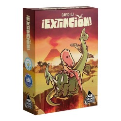 Extinction - Dinossauro e jogo de tabuleiro de resgate.