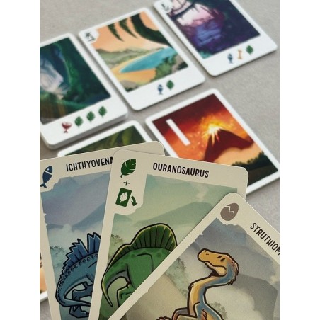 Aussterben | Dinosaurier- und Rettungsbrettspiel