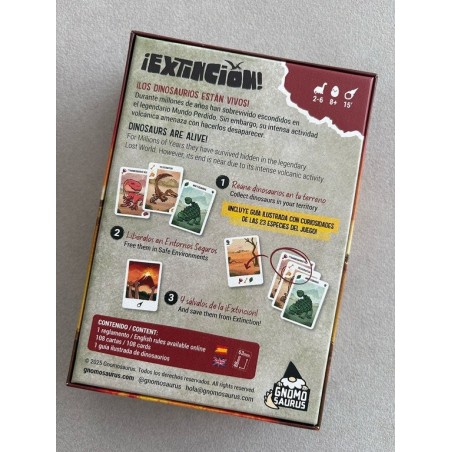 Aussterben | Dinosaurier- und Rettungsbrettspiel
