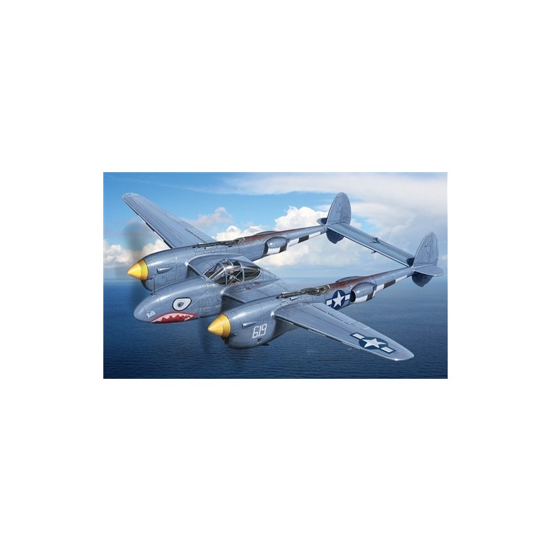 P-38/F-5E Lightning. ITALERI 2681