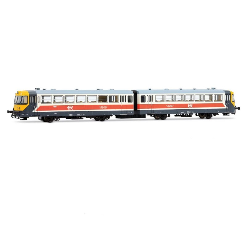 Two-car diesel multiple unit 591.500 «Ferrobús». RENFE. Digital