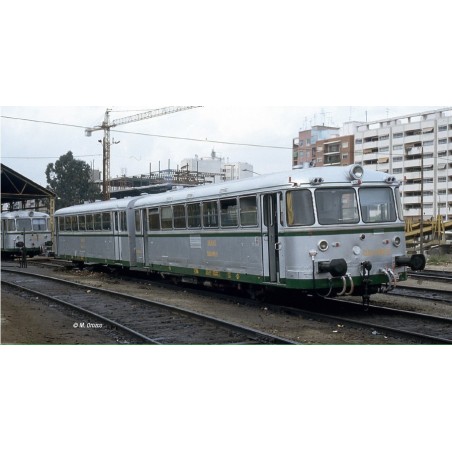Two-car diesel multiple unit 591.400 «Ferrobús». RENFE.