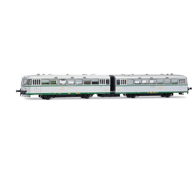 Two-car diesel multiple unit 591.400 «Ferrobús». RENFE. Two-car diesel multiple unit 591.400 «Ferrobús». RENFE.