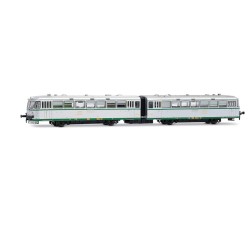 Two-car diesel multiple unit 591.400 «Ferrobús». RENFE. Sound.