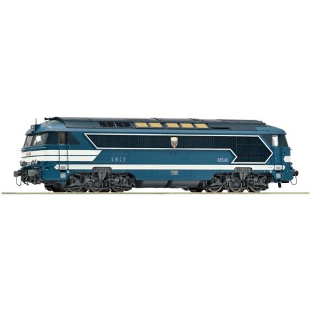 Diesel locomotive BB 68540, SNCF.