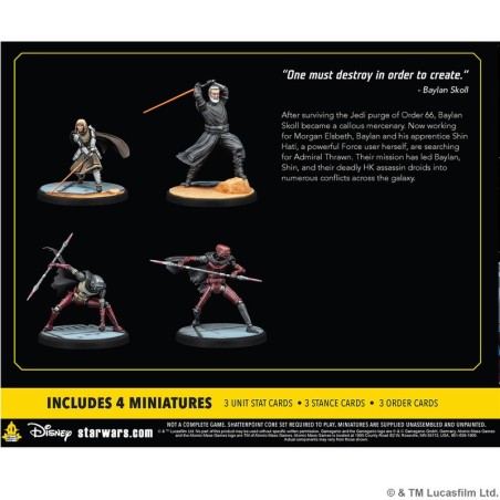 Star Wars Shatterpoint: Secure the Future Squad Pack.