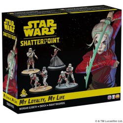 Star Wars Shatterpoint: Meine Loyalität, mein Lebenstrupp-Paket.