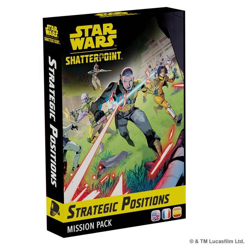 SW Shatterpoint: Posiciones estratégicas pack de misión.