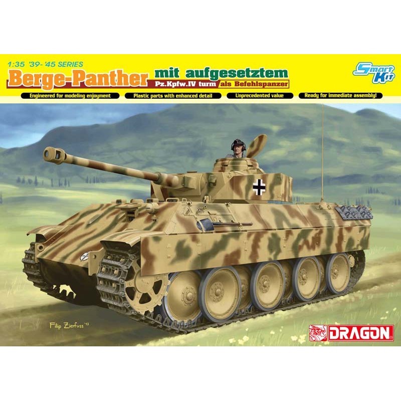 Bergepanzer aufgesetztem |Caja golpeada.