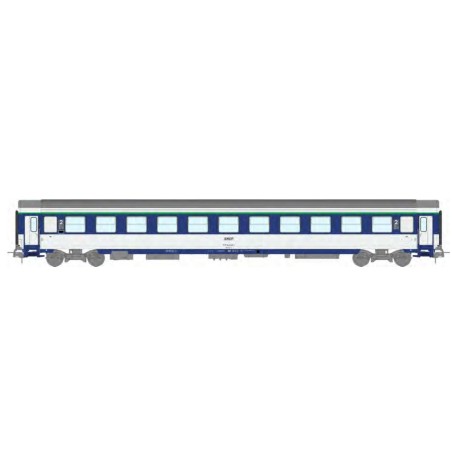 Voiture-lit VU Corail (B10c10x). SNCF.