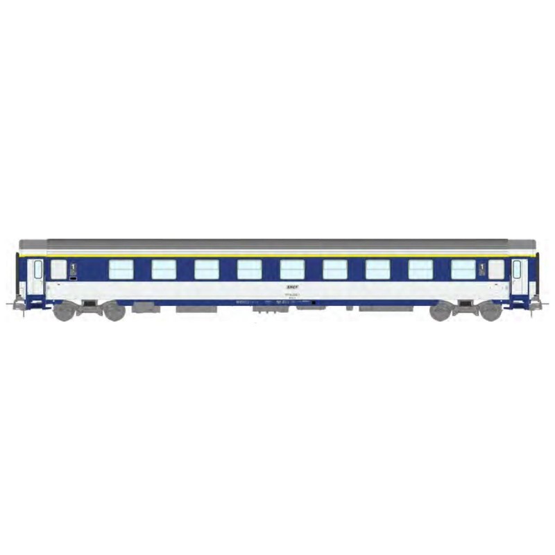 Carrozza letto VU Corail (A9c9x). SNCF.