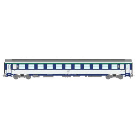 Voiture-lit VU Corail (B10c10x). SNCF.