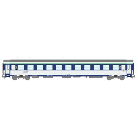 CORAIL VU COUCHETTES: Sleeping car (B10c10x). SNCF.