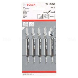 5 lames de scie sautée. BOSCH