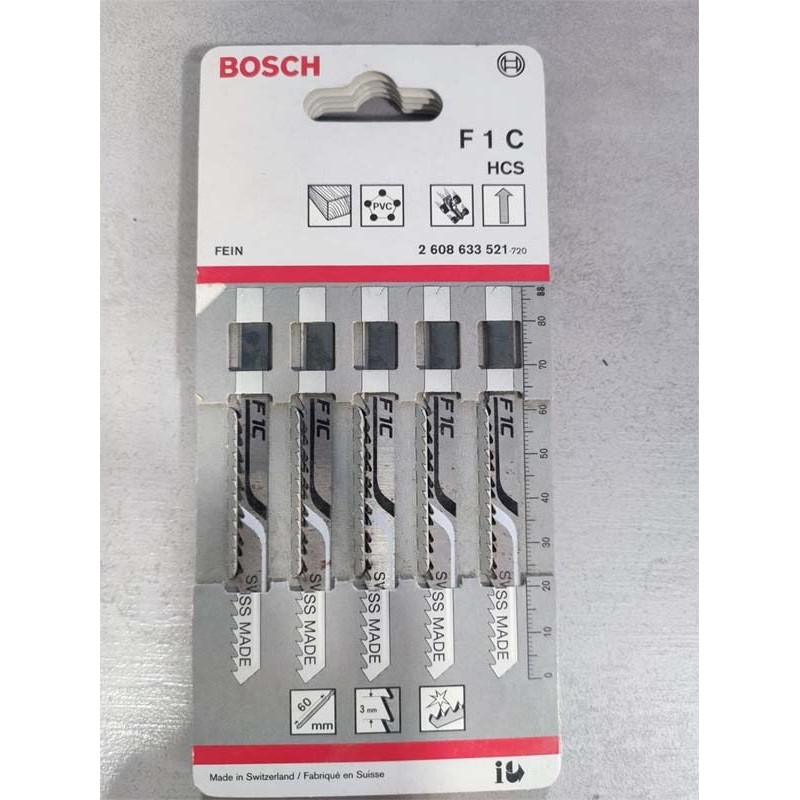 5 Stichsägenblätter. BOSCH 5 Stichsägenblätter. BOSCH