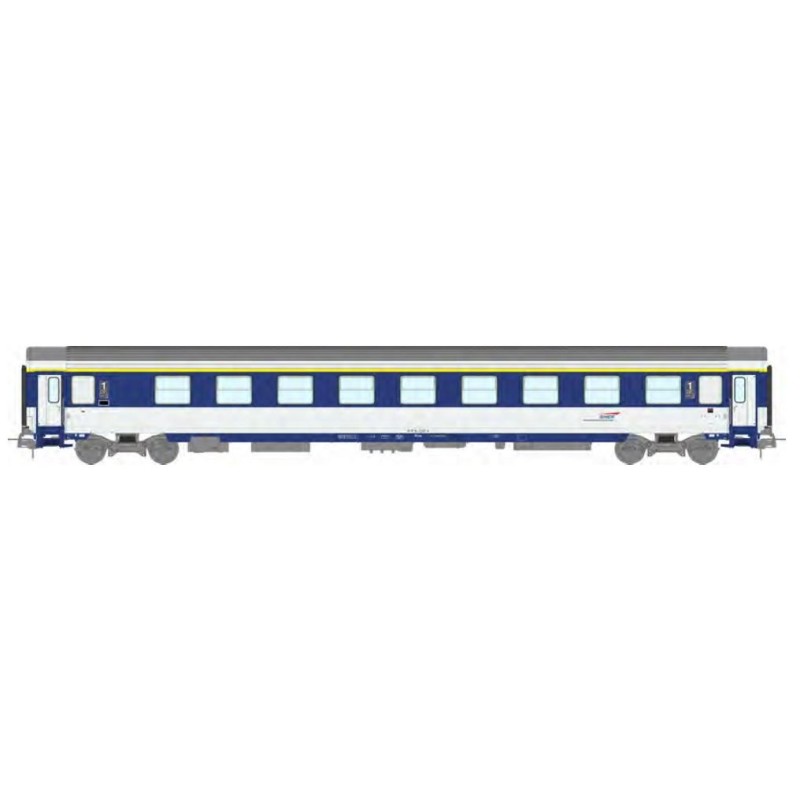 CORAIL VU COUCHETTES: Sleeping car (A9c9x). SNCF.