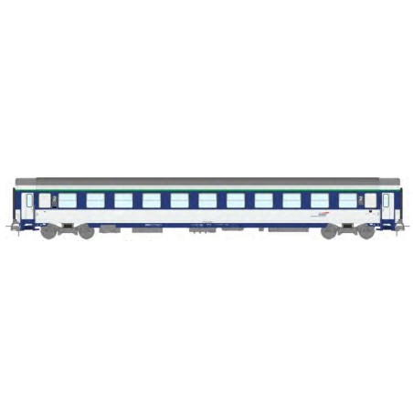 Voiture-lit VU Corail (B10c10x). SNCF.