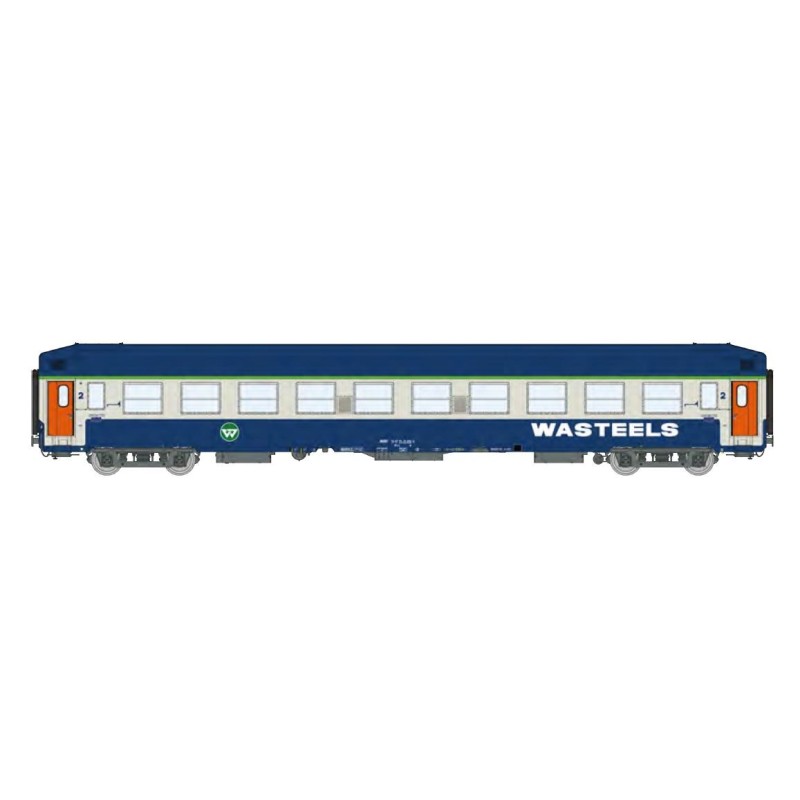 Carrozza letto UIC (B9c9x) WASTEELS. SNCF.