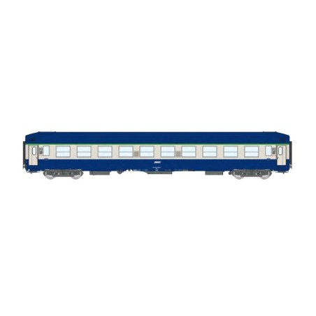 Dormeur à toit haut UIC (B9c9x). SNCF.