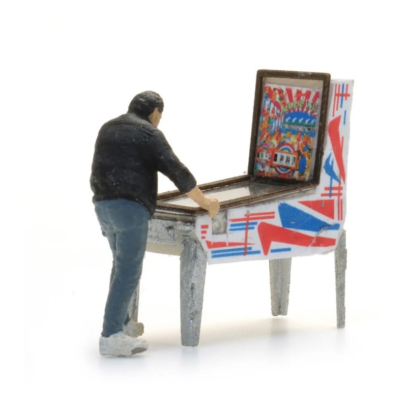 Pinball machine.