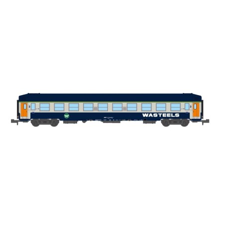 UIC B9c9 "Wasteels" sleeping car. SNCF.