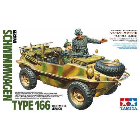 German Schwimmwagen Type 166.