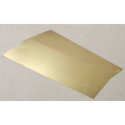 0,25 mm Messingplatten.