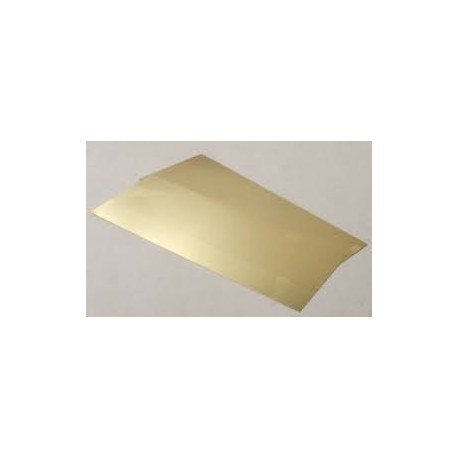 Brass sheet, 0,25 mm. ALBION SM2M